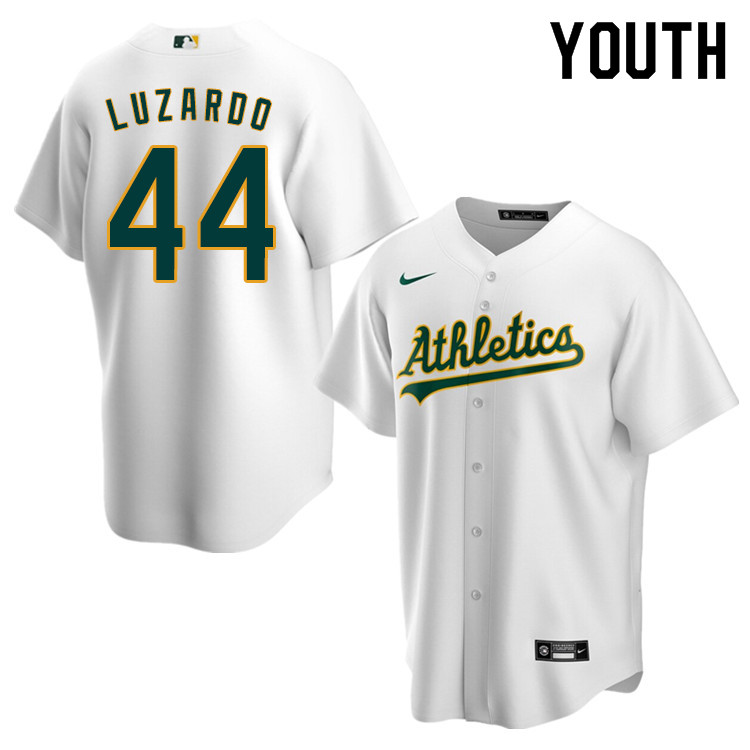 Nike Youth #44 Jesus Luzardo Oakland Athletics Baseball Jerseys Sale-White
